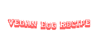 Vegan Egg Sticker by Jennifer Greenhill