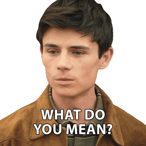 What Do You Mean Sticker by NETFLIX
