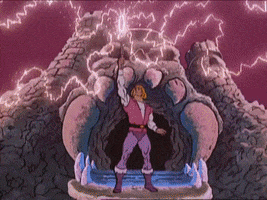 he-man and the masters of the universe vintage GIF