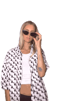 Wink Sunglasses Sticker by Wagram Music