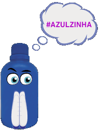 Azul Manicure Sticker by Acetona Cruzeiro