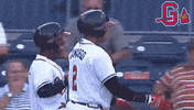 high five albies GIF by Gwinnett Braves