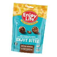 Chocolate Banana Sticker by Enjoy Life Foods