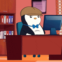 Work Yes GIF by Pudgy Penguins