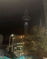 Auckland Welcomes in New Year With Fireworks Display