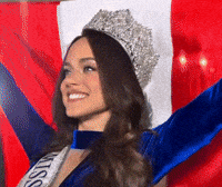 Miss Universe Flag GIF