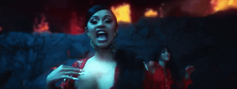 selena gomez GIF by Cardi B