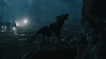barking the returned GIF by SundanceTV