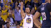 Golden State Warriors Reaction GIF by NBA