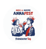 Bier Franken Sticker by fraenkischertag.de