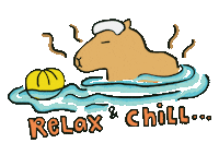Happy Chill Sticker by cypru55