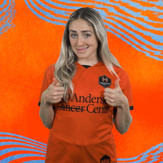National Womens Soccer League Thumbs Up GIF by Houston Dash