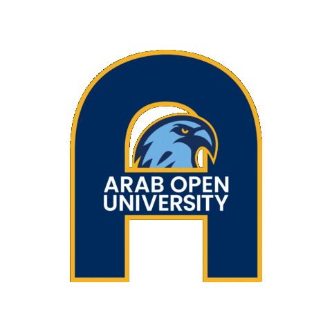Mascot Falcon Sticker by Arab Open University