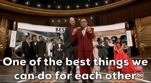 Daniel Scheinert Oscars GIF by The Academy Awards