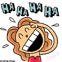 Dog Man Laughing Sticker by Scholastic