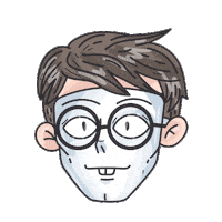 Mask Smile Sticker by Digital