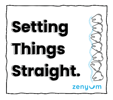 Braces Aligners Sticker by Zenyum