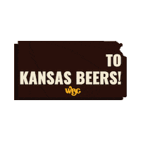Wichitabrewco beer cheers kansas wbc Sticker