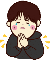 Sad Tiger Sticker