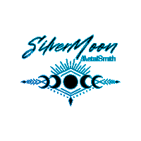 SilverMoonMetalSmith silvermoon silver moon silvermoon metalsmith Sticker