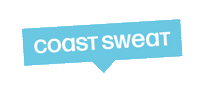 thecoastsweat cs coast sweat coastsweat Sticker
