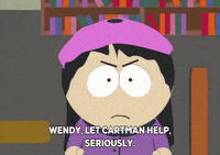 happy wendy testaburger GIF by South Park 