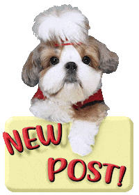 Dog Post Sticker