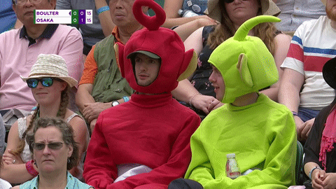 la la character GIF by Wimbledon