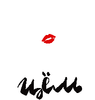 Lips Kiss Sticker