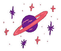 brittalsemgeest star stars planet universe Sticker
