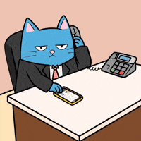Tired Phone Call GIF