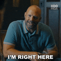 Im Right Here David Denman GIF by HBO Max