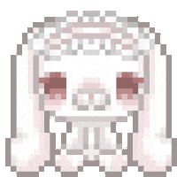 Pink Bunny Sticker