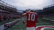 Football Run Out GIF by New England Patriots
