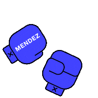 Cross Fighting Sticker by Mendez Boxing Gym