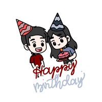 Happybirthday Sticker