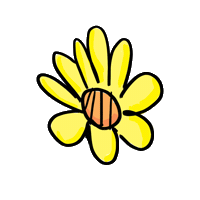 Wildhairacross flower wildhairacross Sticker