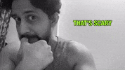 Scared Biting Nails GIF by Digital Pratik
