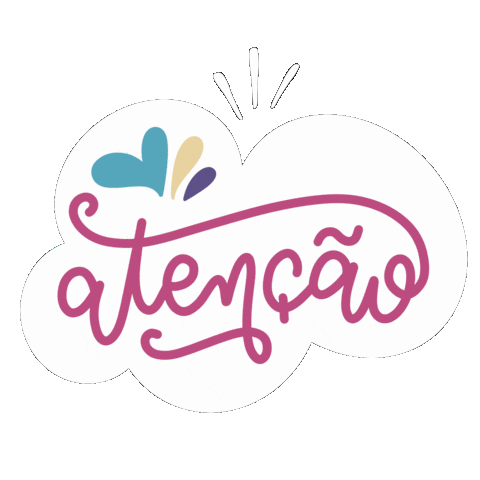 Attention Atencao Sticker