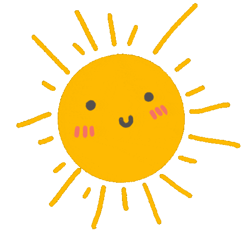 Happy Sunny Day Sticker by Lavi - A Day To Make