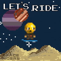 Pixel Morning GIF by Space Riders