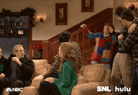 christmas tree snl GIF by HULU