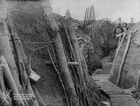 NationalWWIMuseum black and white military footage soldiers GIF