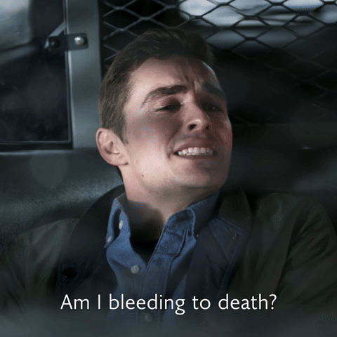 Am I Bleeding to Death