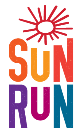 Run Sun Sticker by SSM Health Cardinal Glennon