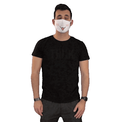 Man Smile Sticker by Simone Arena