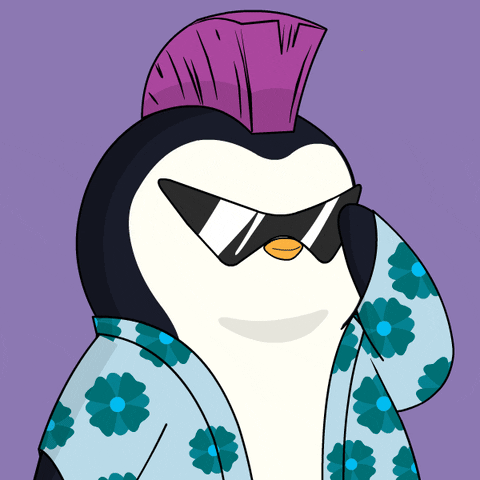 Glasses Love GIF by Pudgy Penguins