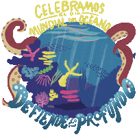 Beach Day Water Sticker by INTO ACTION