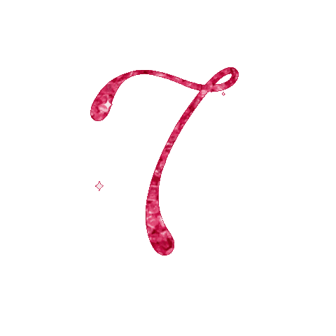 ale_stuff giphyupload numbers 7 seven Sticker