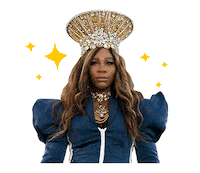 Serena Williams Queen Sticker by Beats by Dre